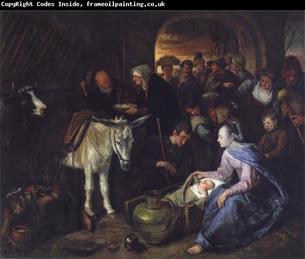 Jan Steen The Adoration of the Shepberds